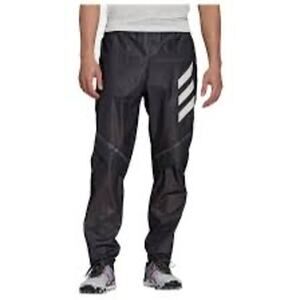 Adidas Men's Terrex Agravic Trail Running Rain Pants Waterproof Black X-Large